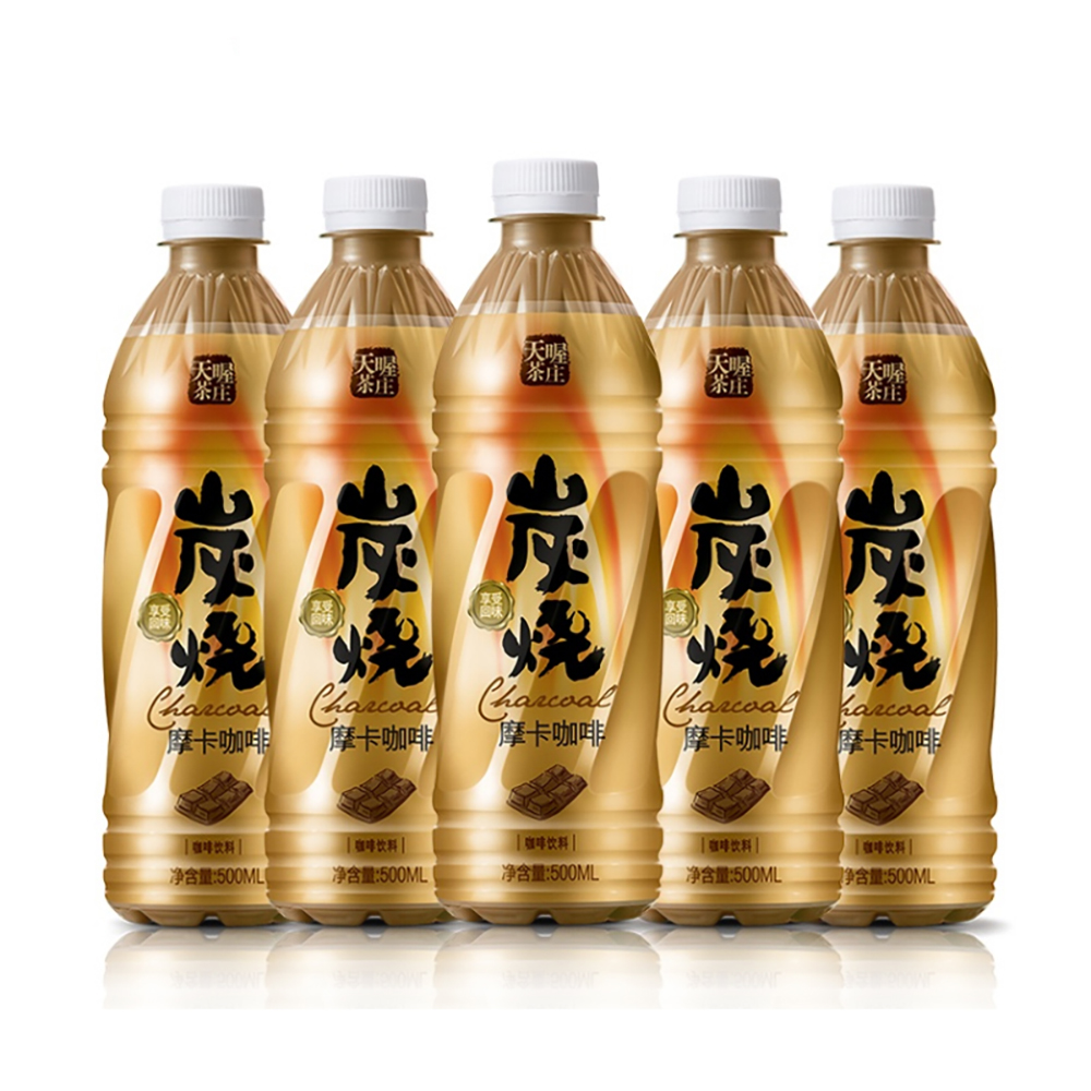 天喔茶庄 炭烧摩卡咖啡500ml*15