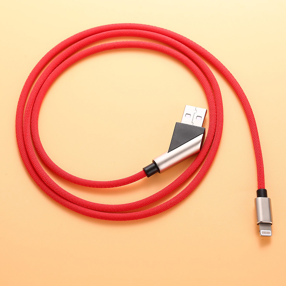 百思科 ls12战斧苹果数据线 1000mm 2.4a 颜色随机发货