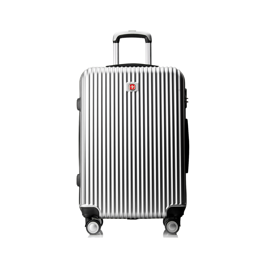 瑞士军刀swissgem拉杆箱sa3920银色20寸